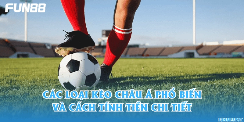 Các loại kèo châu Á phổ biến và cách tính tiền chi tiết