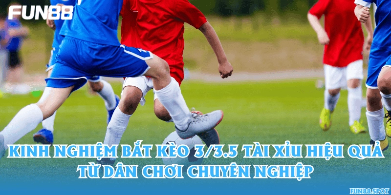Kinh nghiệm bắt kèo 3/3.5 tài xỉu hiệu quả từ dân chơi chuyên nghiệp
