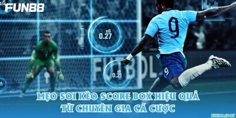 Mẹo soi kèo score box hiệu quả từ chuyên gia cá cược